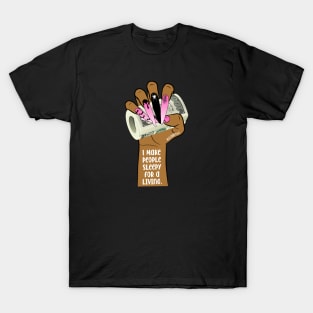 African Woman ASMR Artist T-Shirt